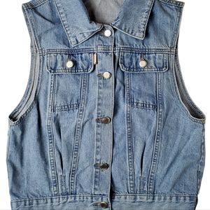 SMFK Denim Vest Jacket